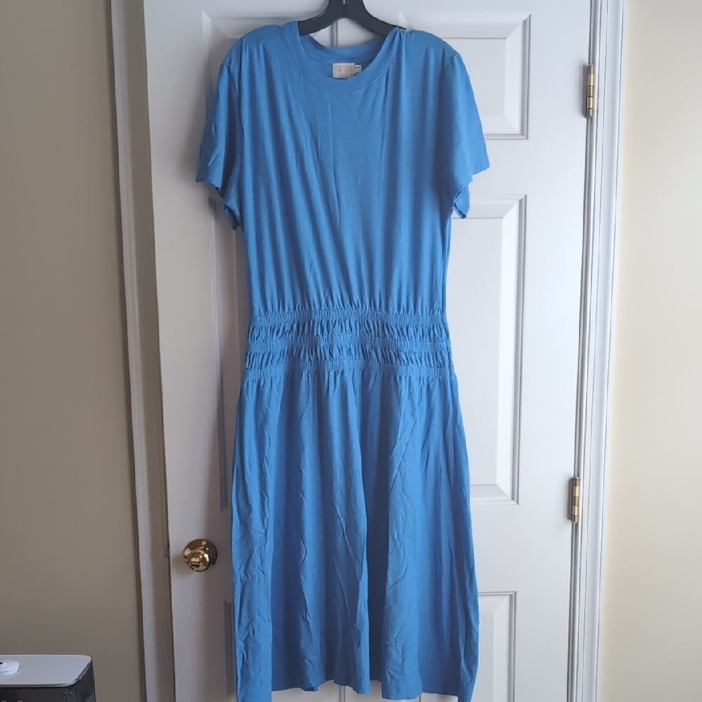 Nation Ltd T-shirt Dress Blue Sz M (NWOT)
